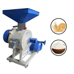 Commercial 10' Inch (250 mm) Flour Mill/Atta Chakki MS Body With 1.5 HP Motor, 25 Kg/hr